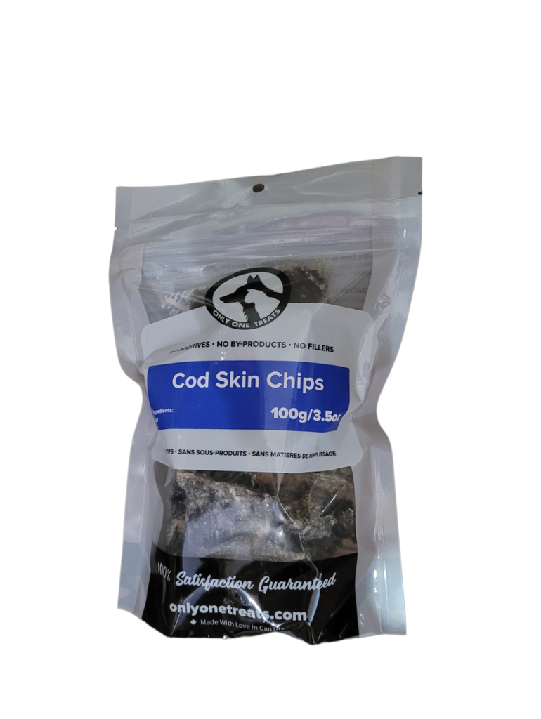 Chips de peau de morue