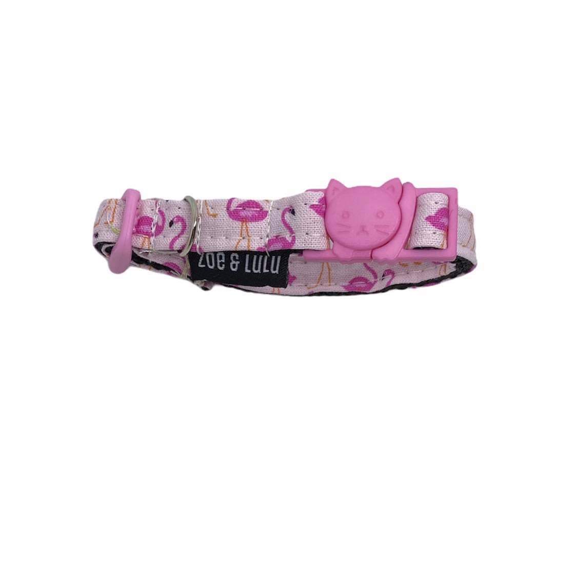 Collie pour chat flamant rose